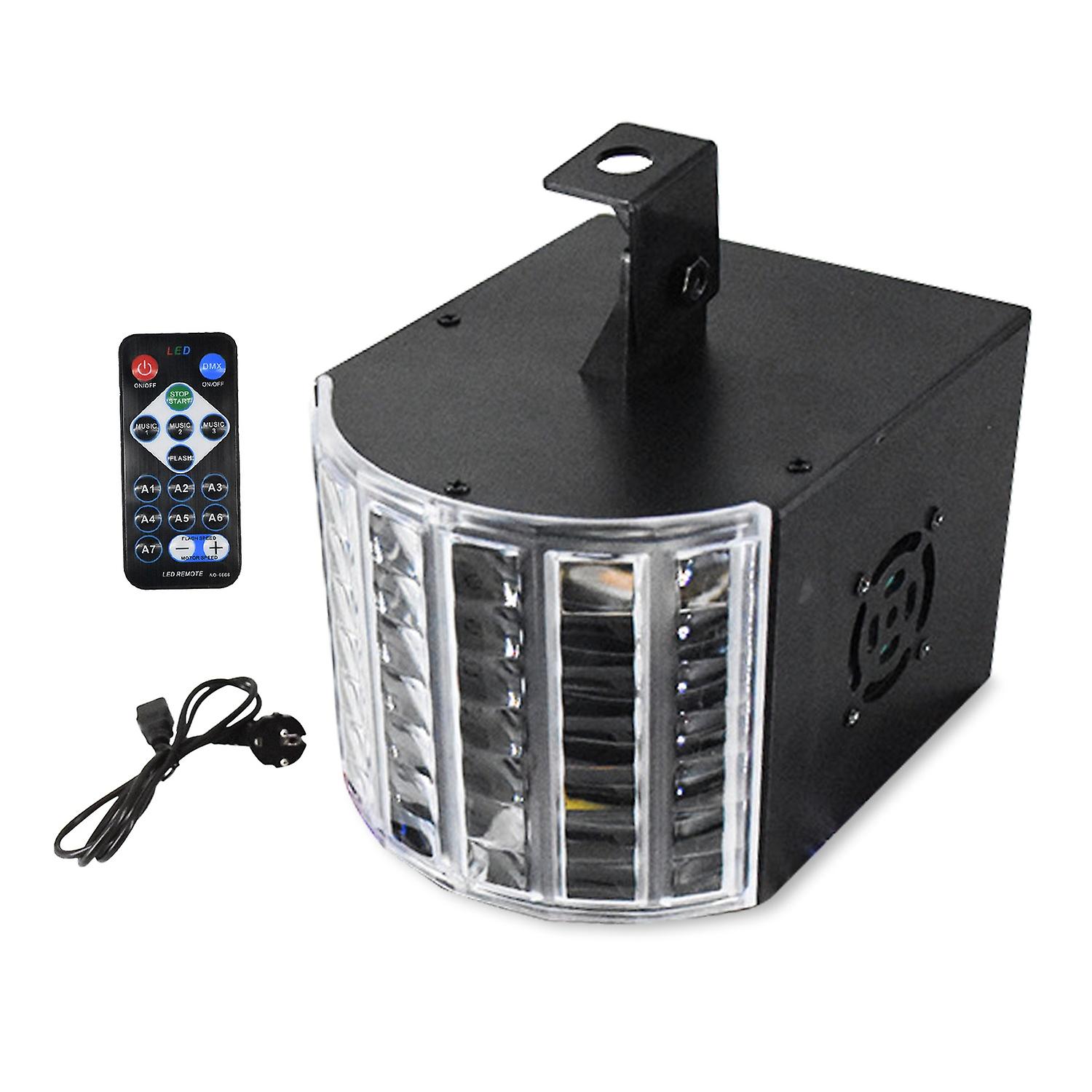 LED mini KTV bar room lights stage lights sound control lights seven colors rotating lights