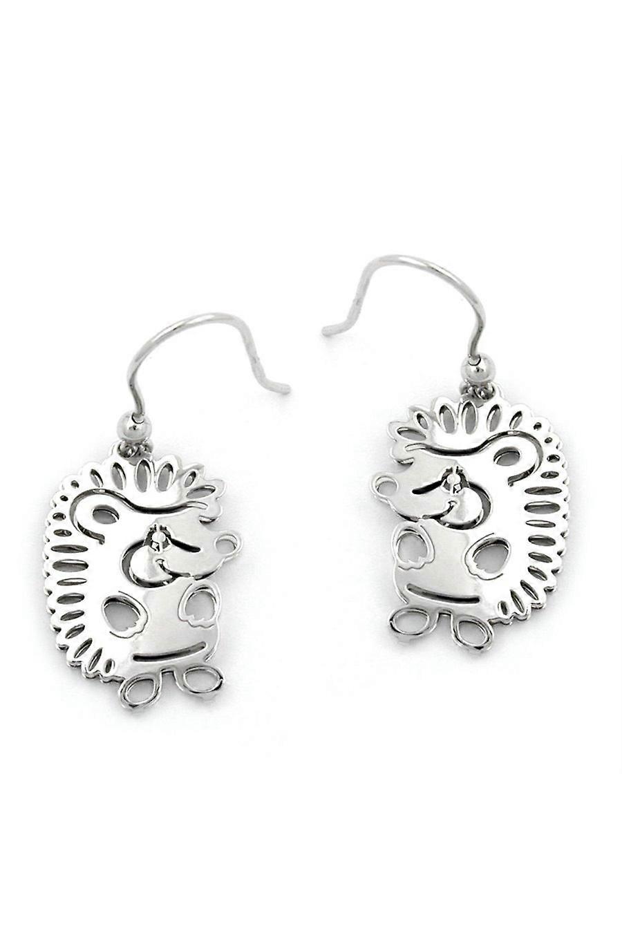 Hook Earrings Hedgehog Silver 925 - Gl93322