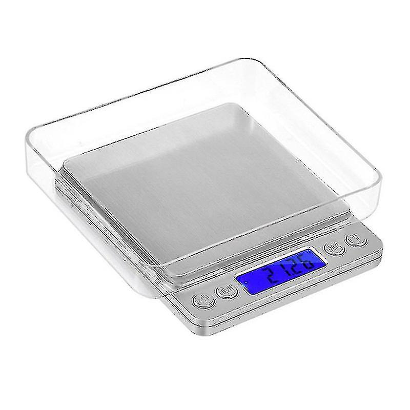 Gram Scale Digital Kitchen Scale Mini Pocket Lcd Display Stainless Steel Platform