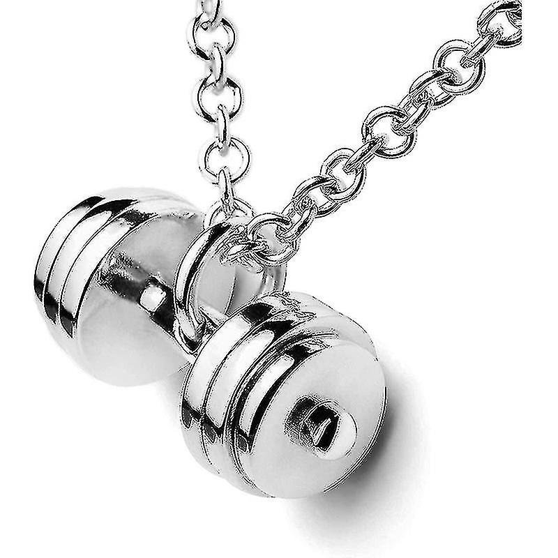 Dumbbell Statement Necklace