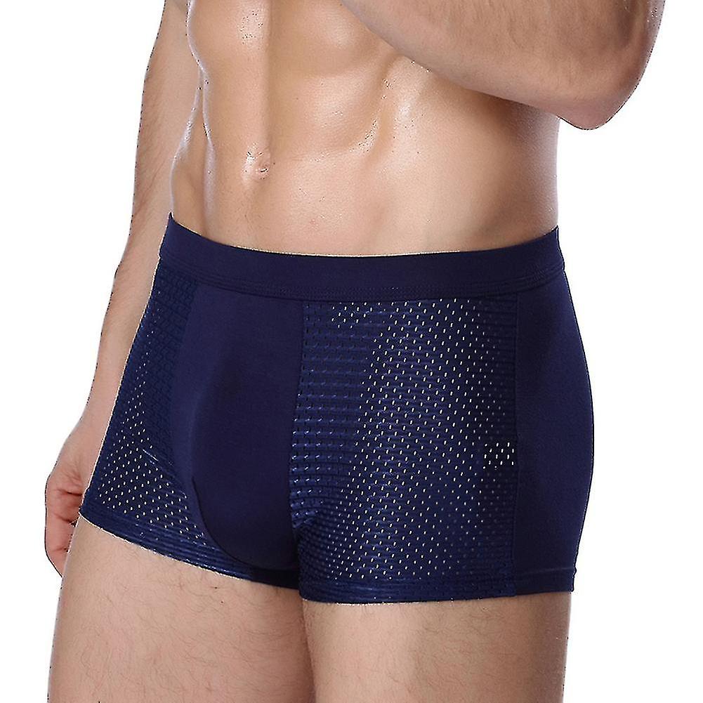 Bamboowear Bamboo Boxer Short Men Microfiber Boxer Briefs Underwear Compression Stretch
