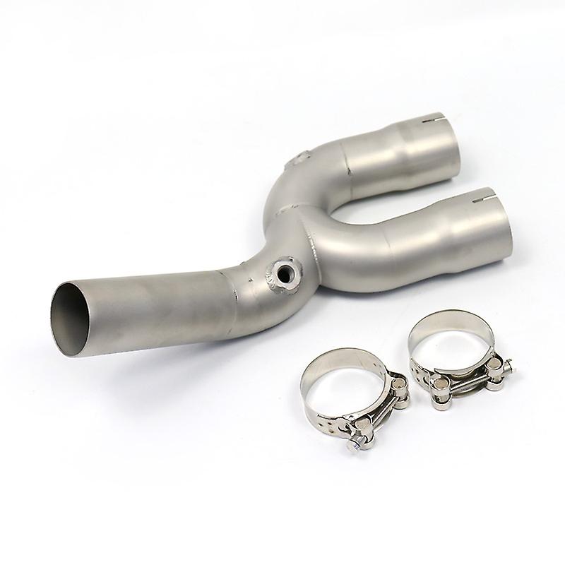 R1 Motorcycle Exhaust Muffle Middle Link Pipe Middle Section Of Exhaust System For Yamaha YZF-R1 R1 2004-2019 Replacement Parts