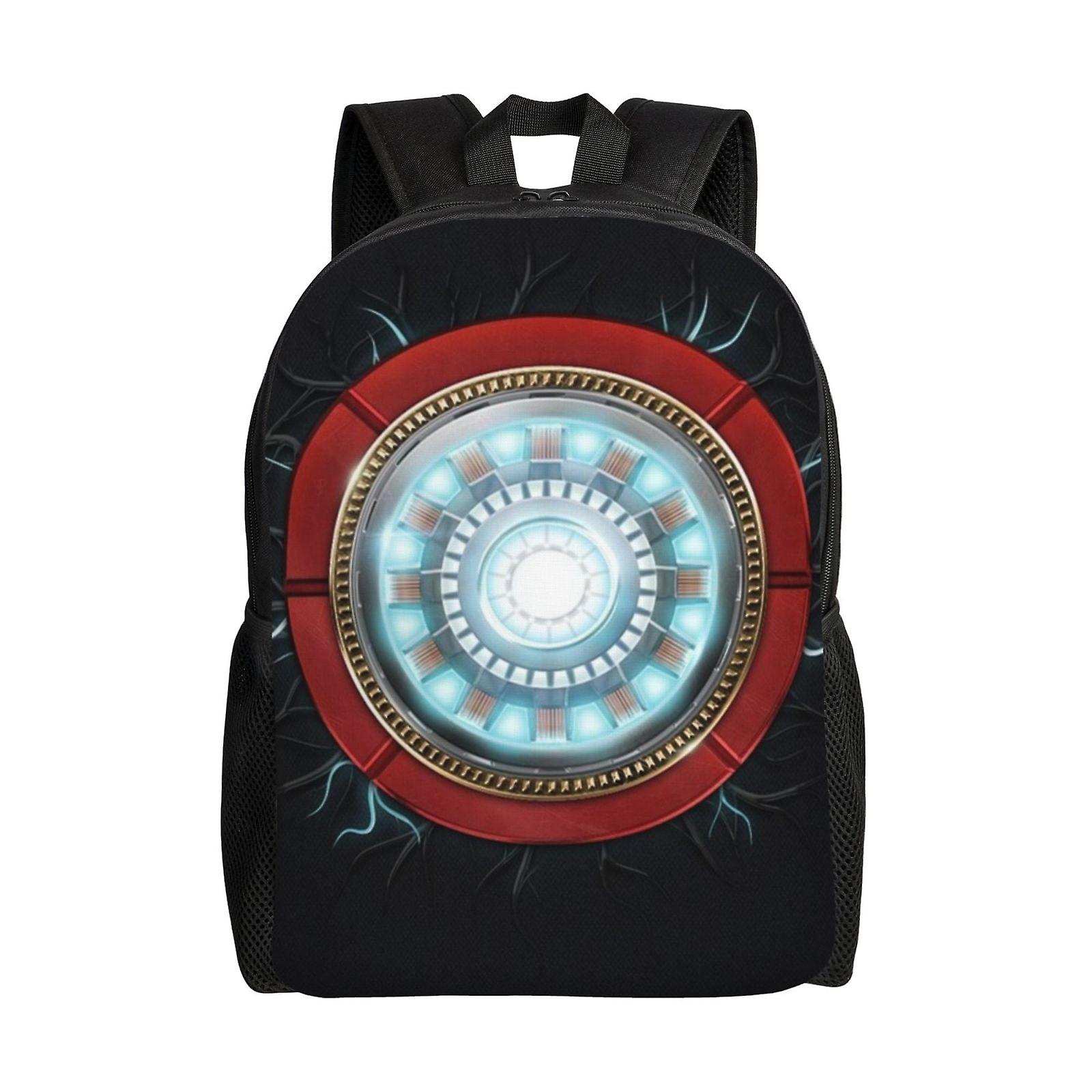 Iron Man Backpack, Travel Laptop Backpack, Water Resistant College School Computer Bag, Durable