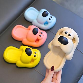 Kids Boys Girl Cartoon sea lion Soft Sole Home Bathroom Slippers Non-Slip Summer Shoes