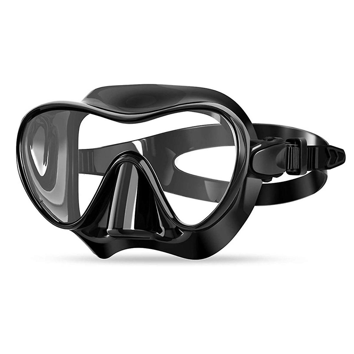 180 Viewing Angle Adult and Child Anti-Fog and Anti-Leakage Diving Goggles Adjustable Diving Goggles
