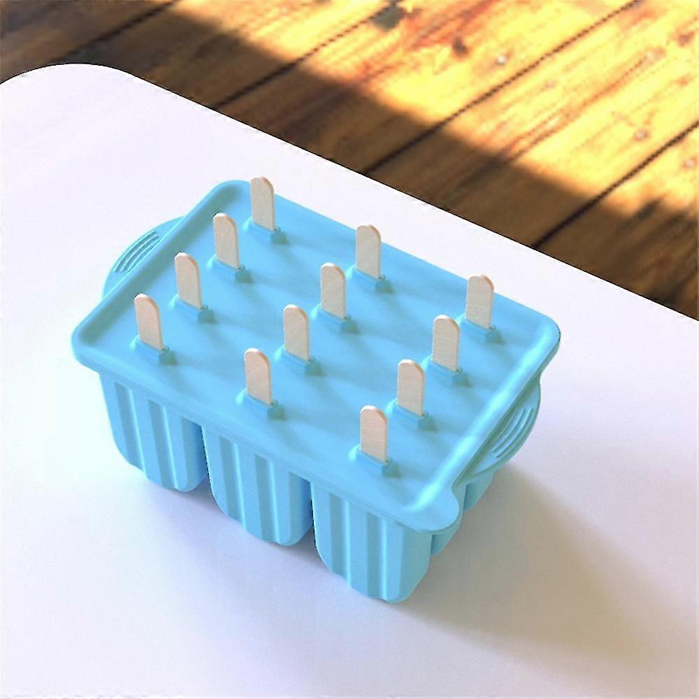 Ice Cream Popsicle Mold Diy Ice Cream Machine Homemade Ice Box With Plastic Stick Ice-lolly Mold Ice Cube Tray Kitchen