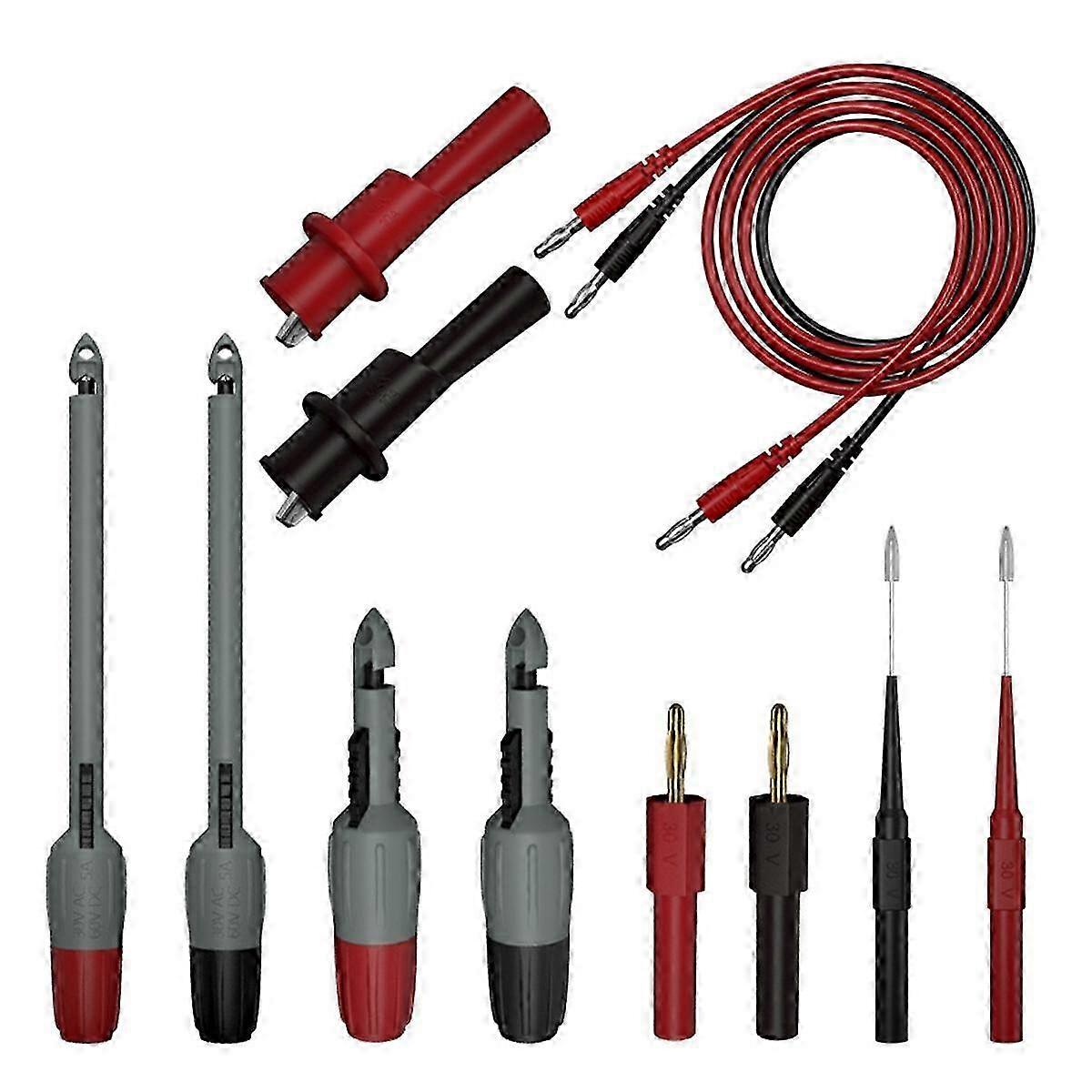 Power Test Kit Heavy Duty Wire Threading Probe Insulated Wire Threading Clip Kit Break-Free Test Ho