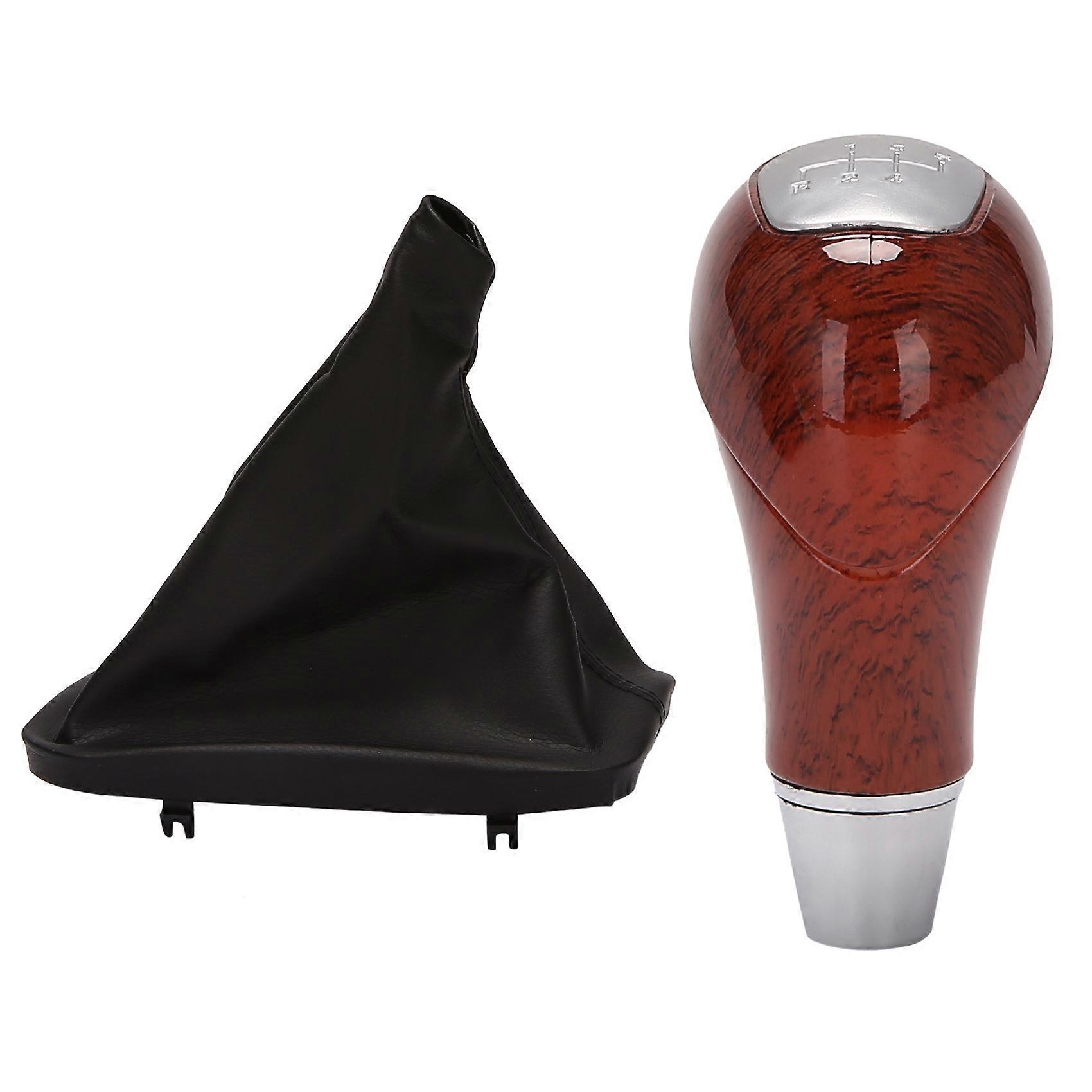 5 Speed Manual Car Gear Shift Knob Shifter Gear Lever Boot for W210/W220/W163/W202/W140