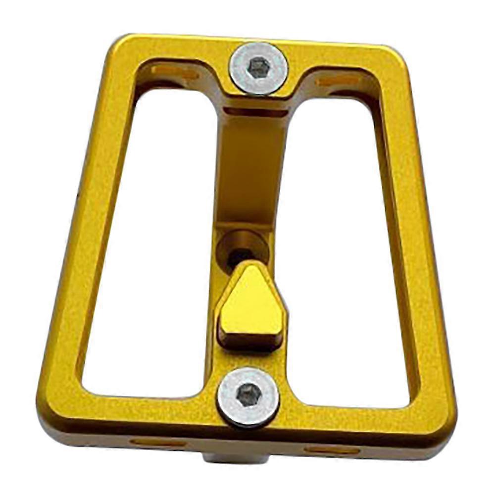 Bicycle Front Carrier Block Portable Front Carrier Block for Bike Bag Accessory Carrier Bike Accessories Yellow