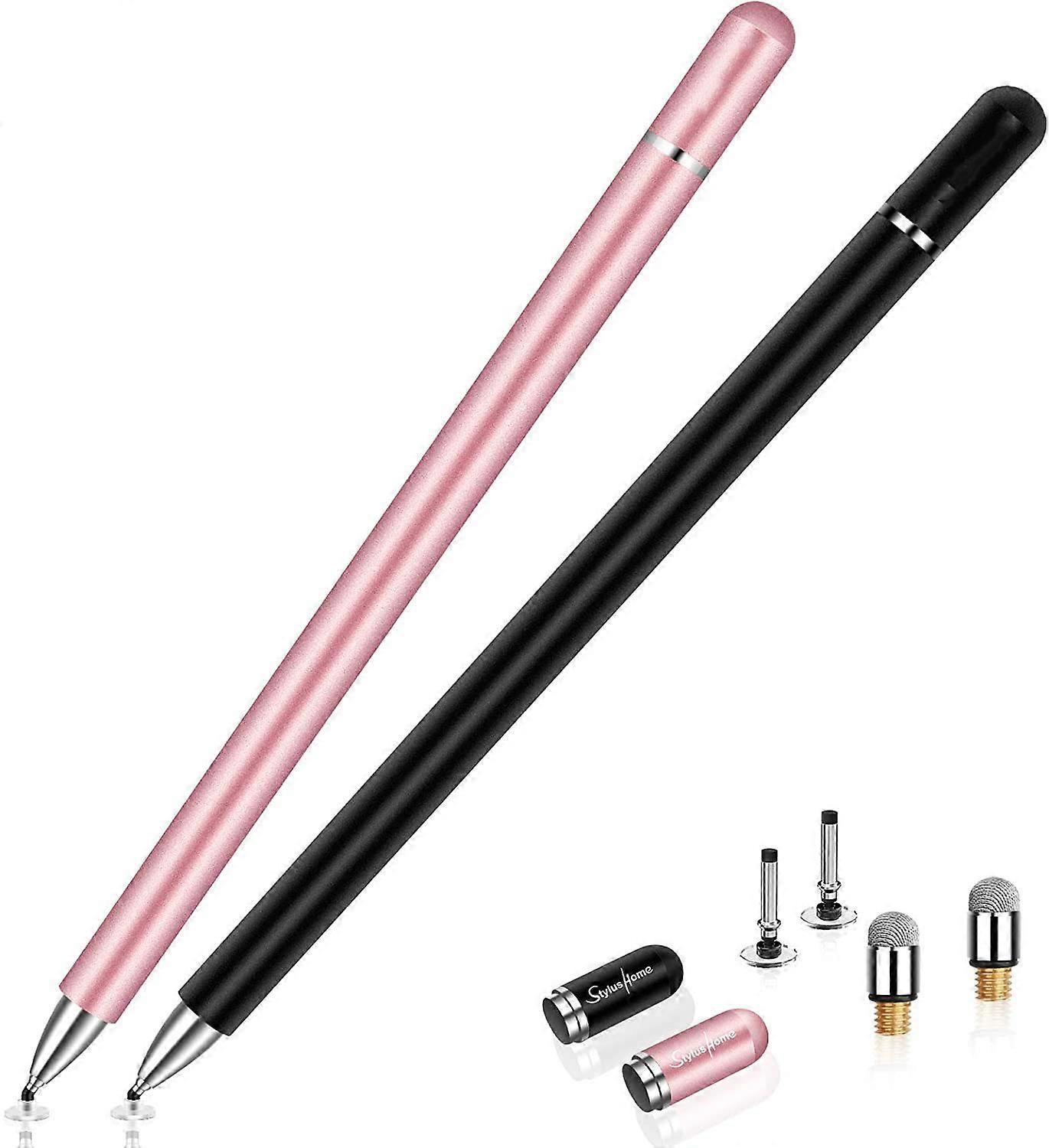 2-in-1 Stylus Precision Disc Styli Touch Screen Pen