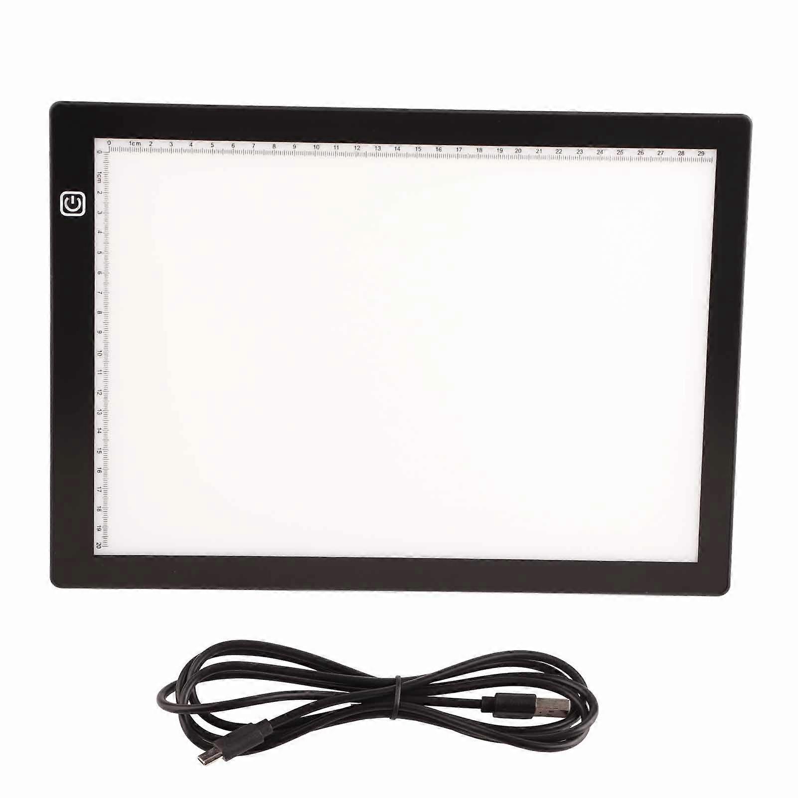 لوحة النسخ A4 LED ضوء شفاف الرسوم المتحركة الفن أداة الرسم المحمولة A4؟ J02 هدب