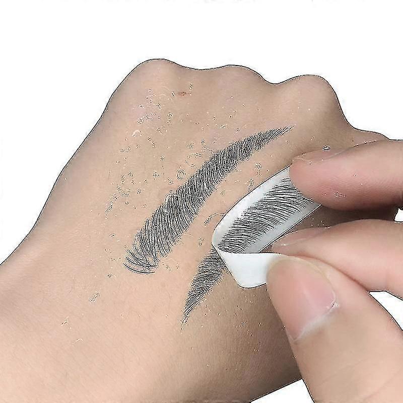 4d Hair-like Eyebrow, Sticker, Eyebrows, Waterproof Makeup, 5 Sheets