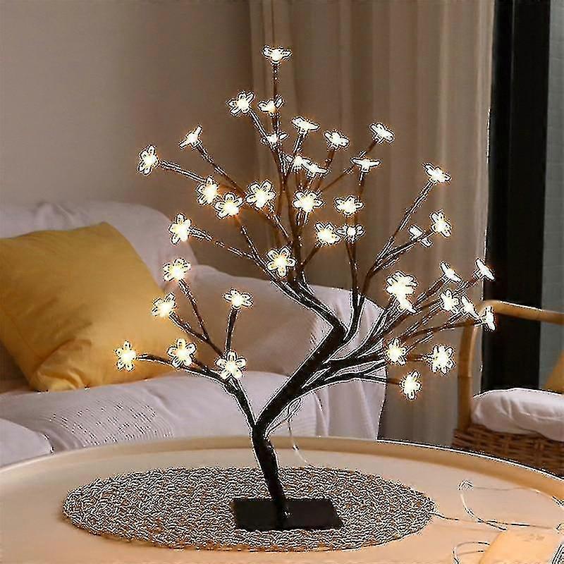 lamps 24 led cherry blossom style usb tree light