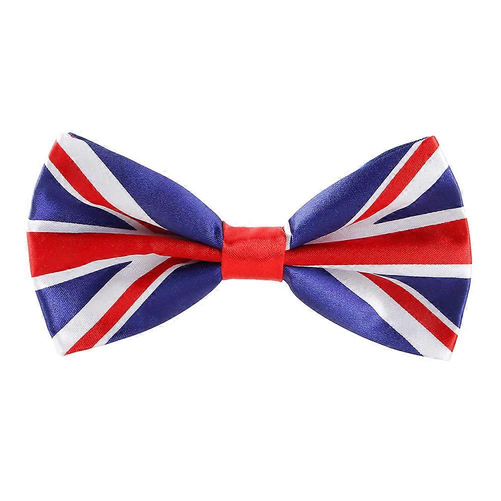 1Pc Drapeau Uni Imprimé Cravate de Cou