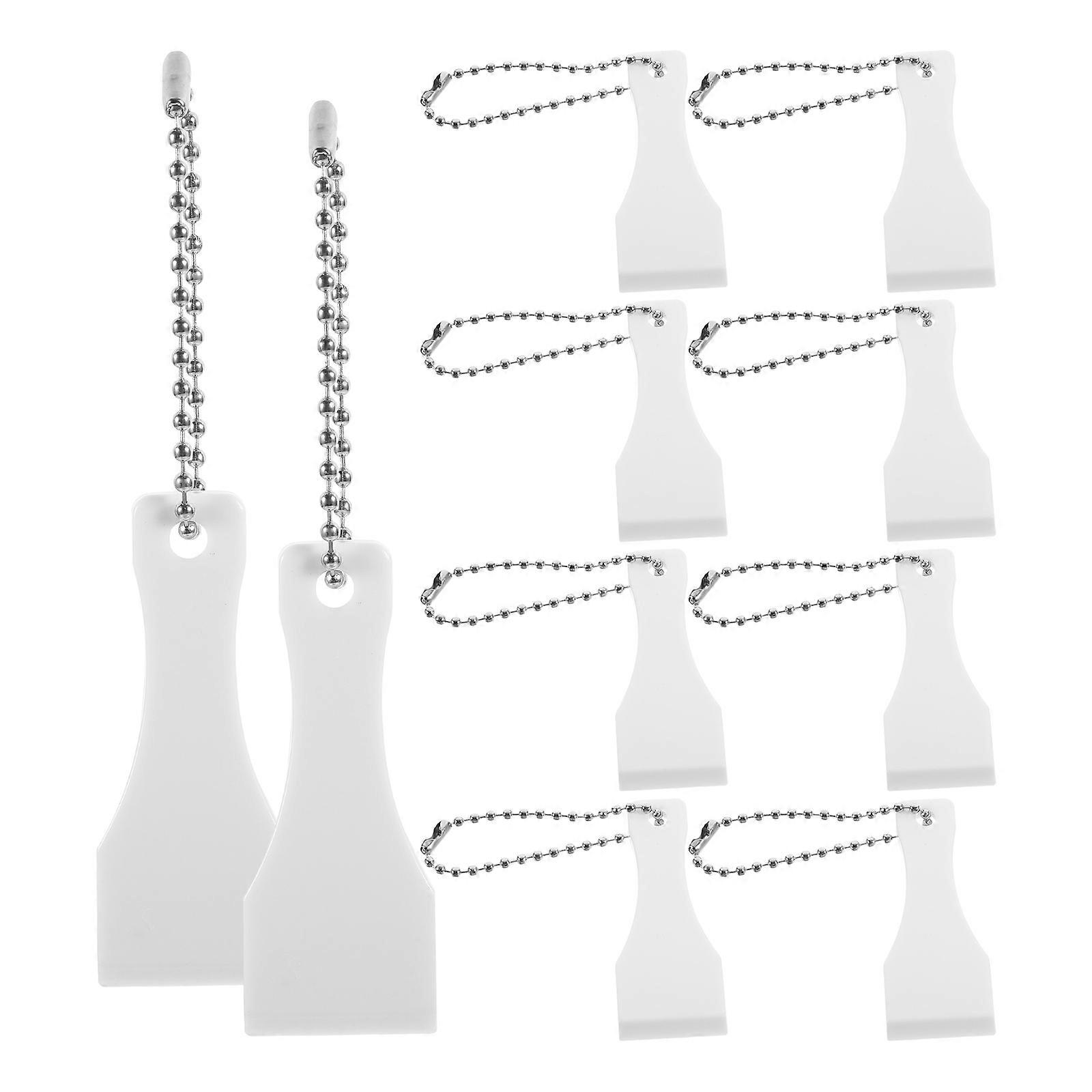 10Pcs Small Lottery Scratcher Portable Lottery Ticket Scraping Tool Portable Sticker Label Remover Tool