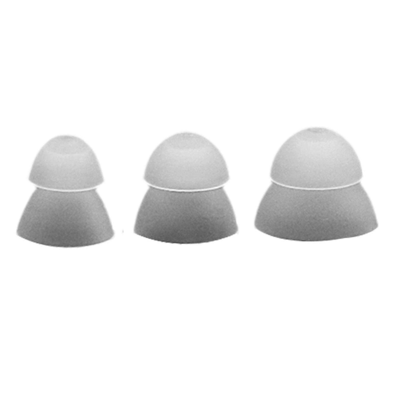 6Pcs Hearing Aid Ear Tips Soft Silicone Directly Replace Parts Earplug Domes