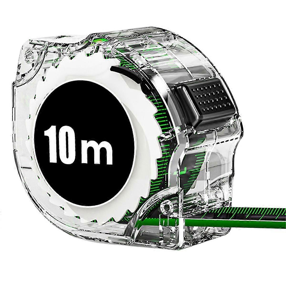 10m Tape Measure High Precision Durable Digital Tape Measuring Ruler Waterproof Woodworking Tools F