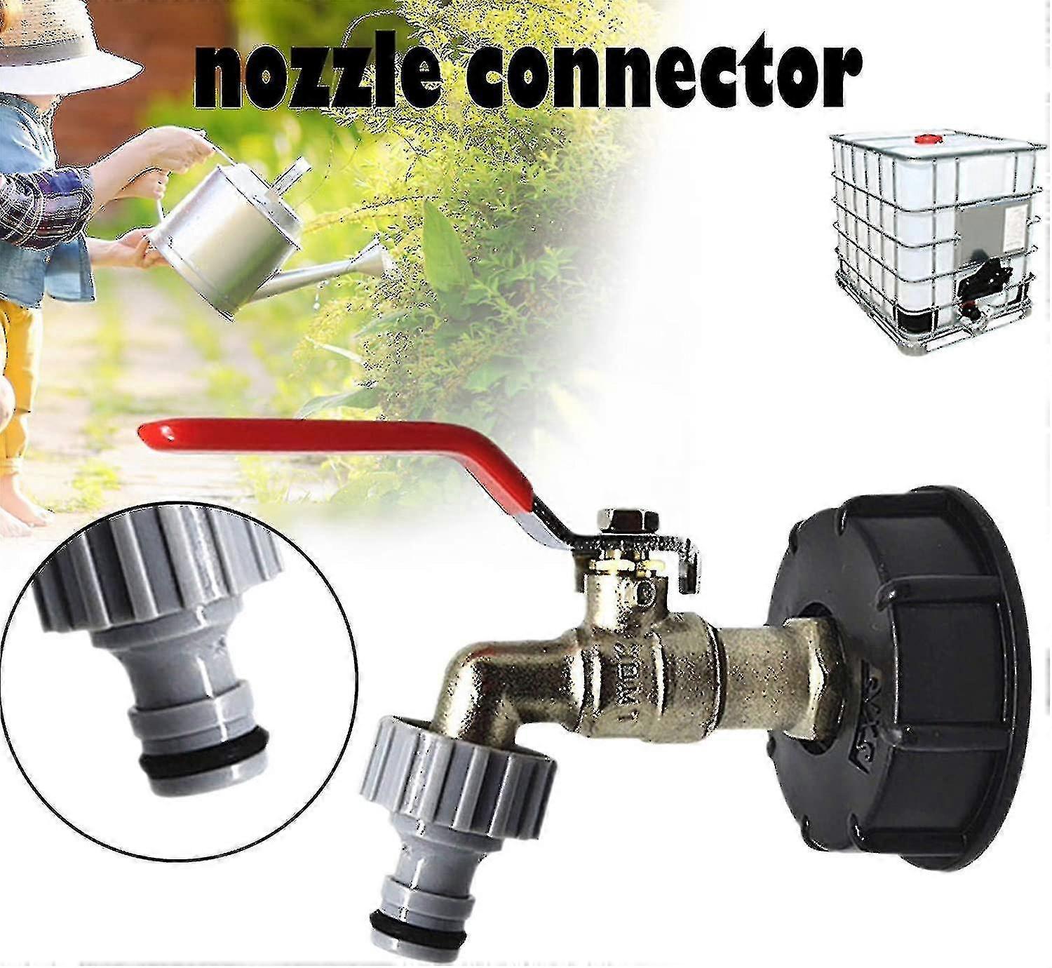 Gardena – Adattatore Per Rubinetto 2 In 1, 1/2'' E 3/4'' – Connettore Universale In Plastica, 6 Pezzi, Con Nastro Sigillante – Per Tubi Da Giardino - 3