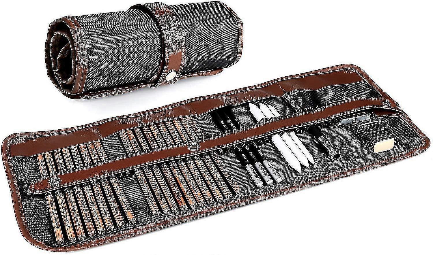 Sketch Pencil Set, 29 Pieces Of Drawing Set For Beginners_happyshop from KUOLU STORE