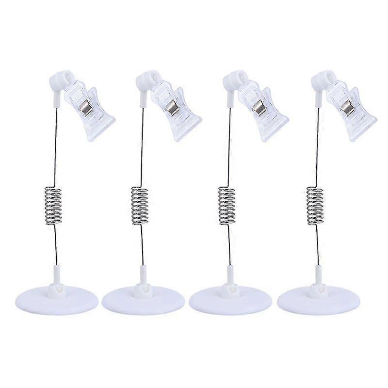 5pcs Schild Halter Werbung Display Clip Name Label Preisschild Stand Rack