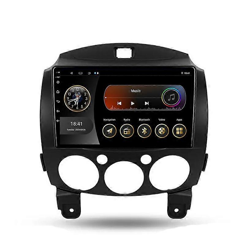 Car Radio Player For Mazda 2 DE 2007 - 2014 Video WIFI Navigation GPS