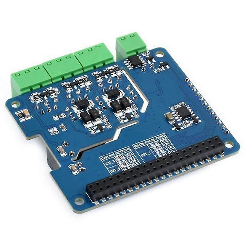 For 4B Isolated Dual Rs485 Can Interface Expansion Board Gigabit Ethernet Power Isolation Protectio