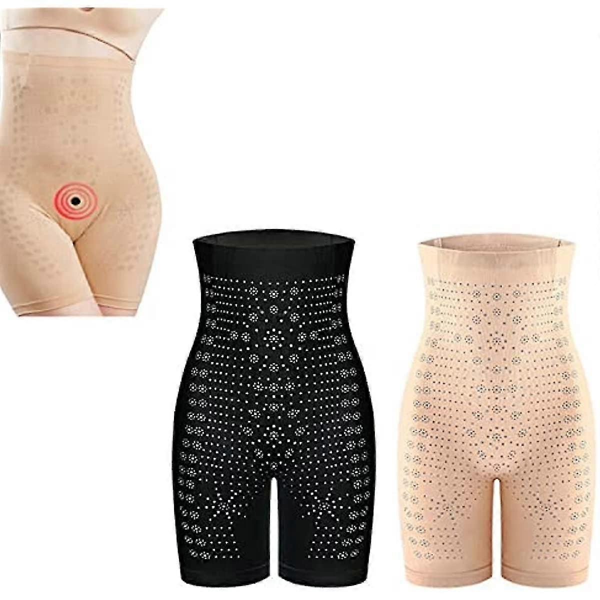 2 Pcs Ionstech Unique Fiber Restoration Shaper,vaginal Tightening Fat Burning Tummy Control And Body Shaping Briefs For Women