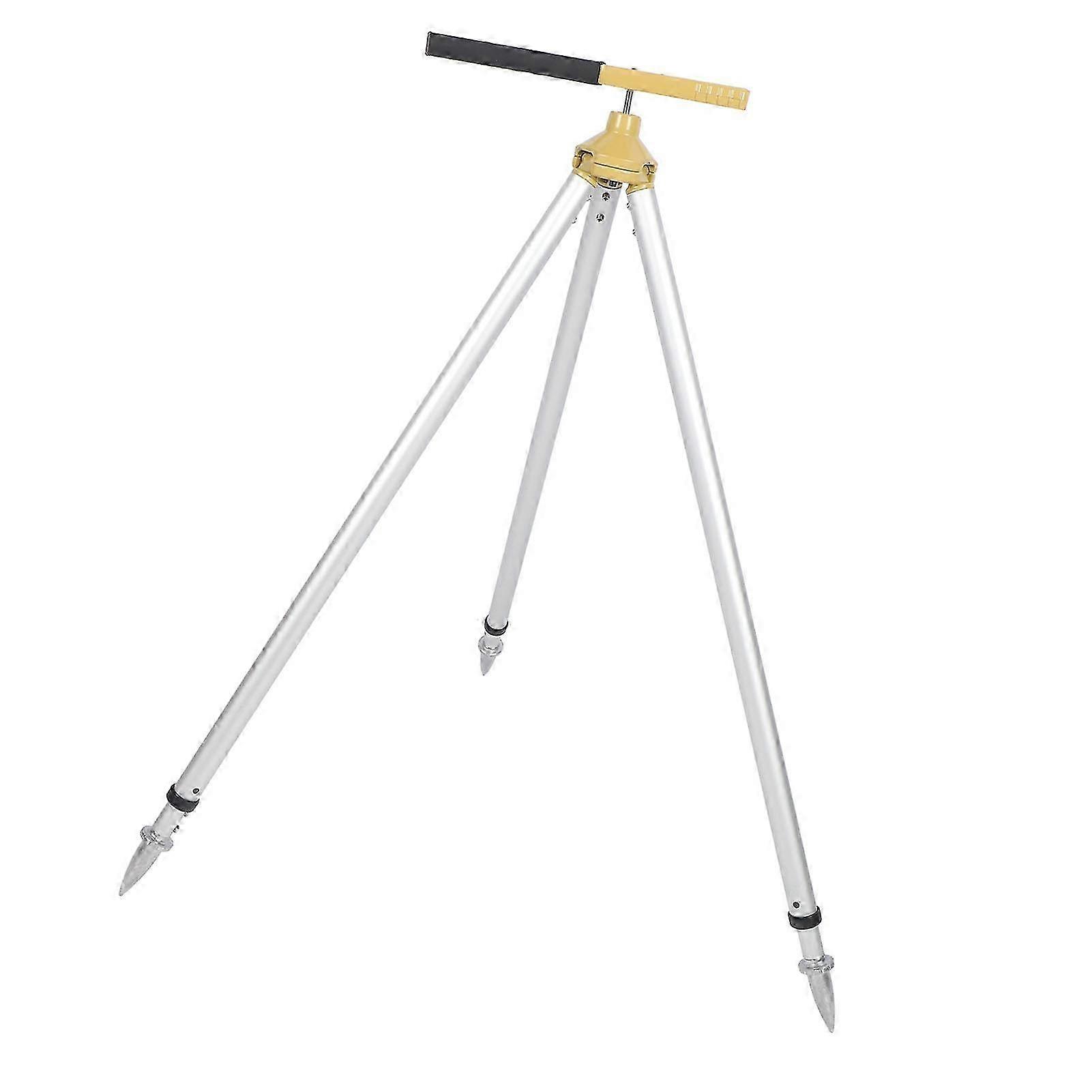 المنشور القطب ترايبود الألومنيوم المدى GPS التسوية الموظفين مجموع محطة معدات المسح 75120cm ارتفاع تلسكوبي