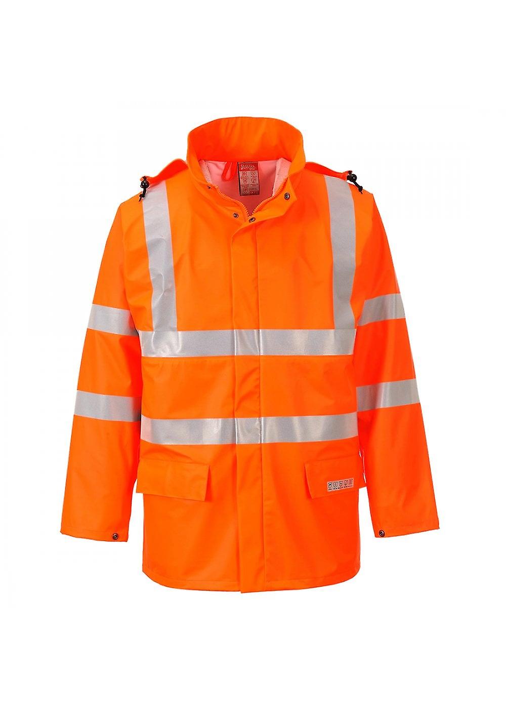 Men's Portwest Sealtex Flame Hi-Vis Jacket FR41