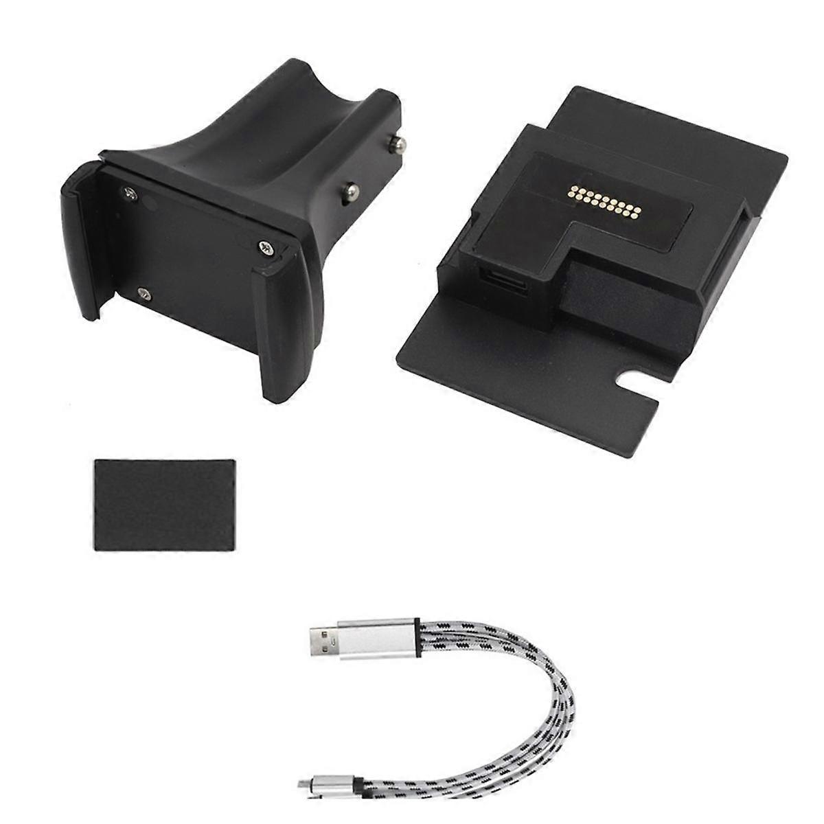 Per K1600B K1600GT K1600GTL Staffa di navigazione per telefono GPS per moto Supporto per caricabatterie USB Supporto per montaggio Nero