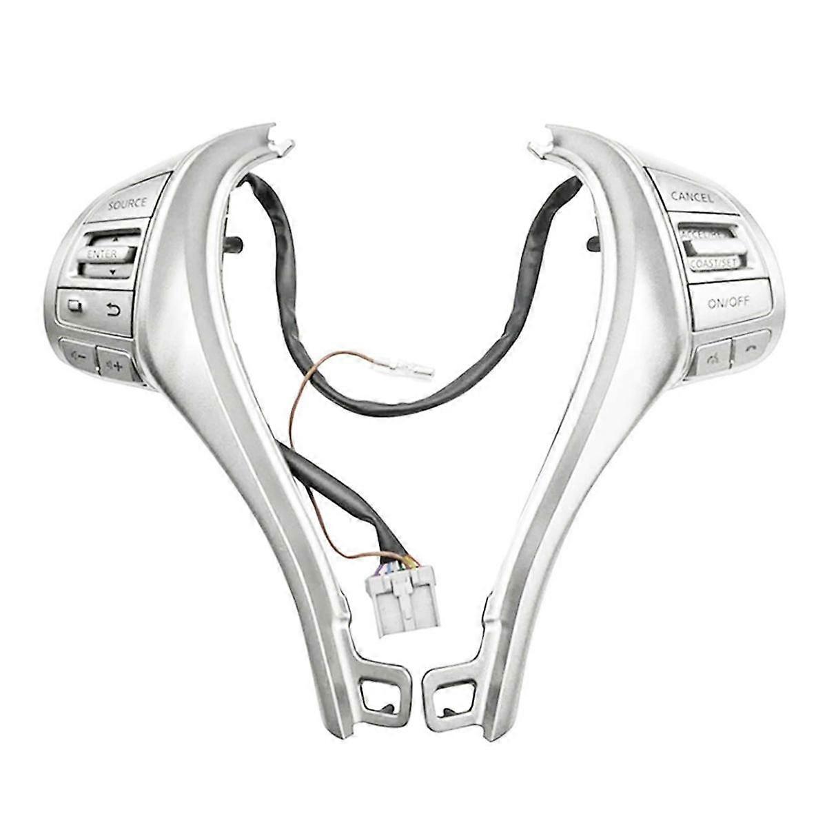 Car Multifunctional Steering Wheel Buttons Cruise Control Switch for Teana Navara Terra