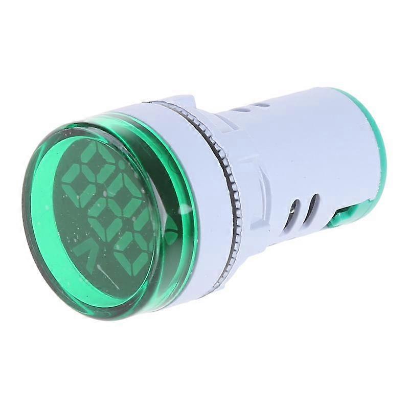 Upgraded Digital Voltmeter Round LED Display Voltage Tester Meter Gauge Durable