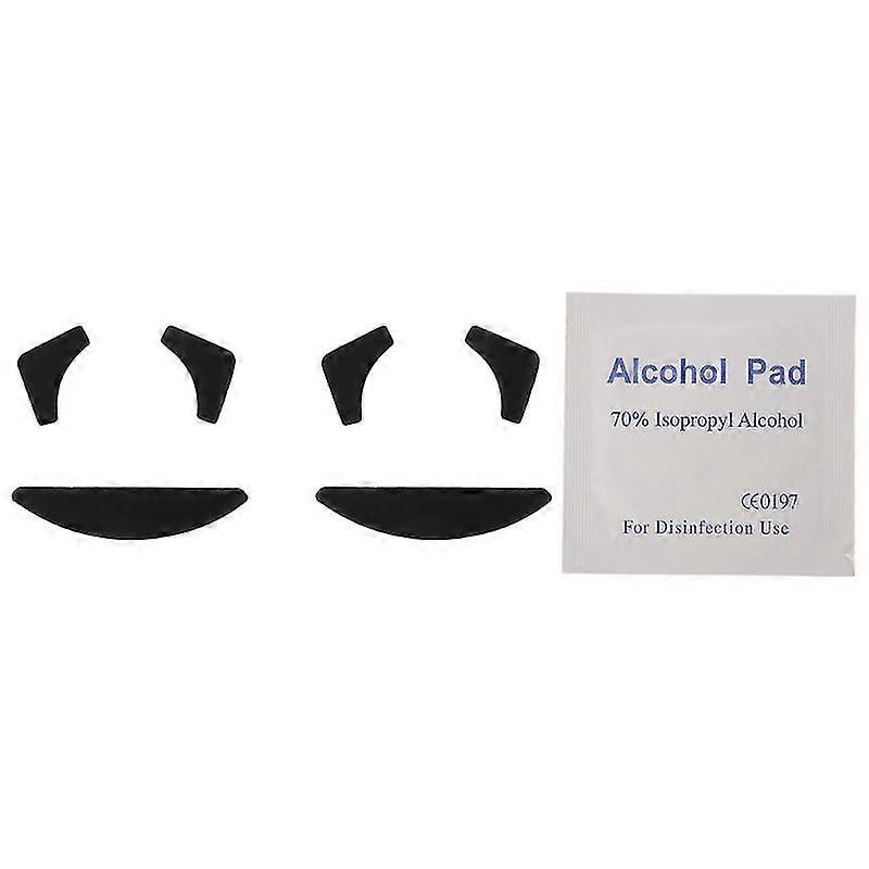 2 Sets 0.6mm Mouse Feet Skates Mouse Pads For Razer Deathadder Mouse Skates