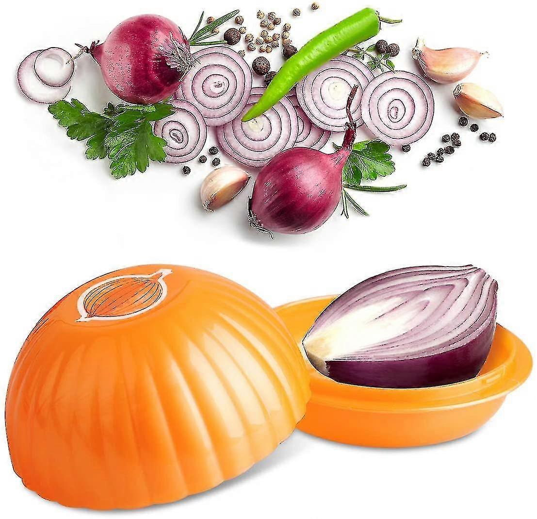 Onion & Tomato Fridge Keeper Set
