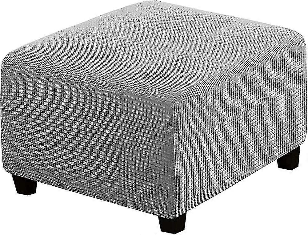 Square Ottoman Covers, Acsergery Ottoman Slipcovers, Acsergery Folding Storage Stool Protector Form Gift