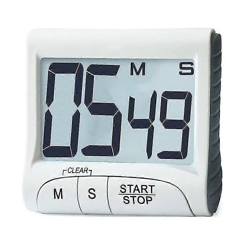 Digital Kitchen Timer&stopwatch,bold Digits, Simple Operation, Loud Alarm,magnetic Kickstand For Co