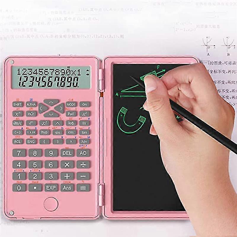 Scientific Calculators, 12-digit Lcd Display With Erasable Writing