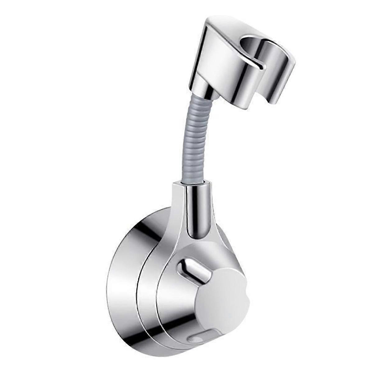 Punch Free Shower Holder Brackets Showerhead Support Adjustable Suction Cup Bath for Bathroom Acces