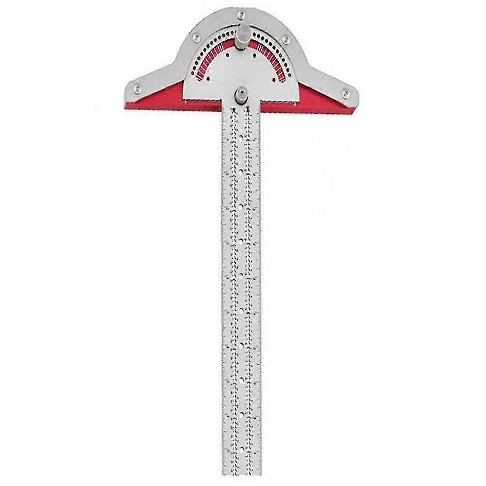 20-inch Ed Ruler Protractor Protractor Two-arm Ruler Measurem