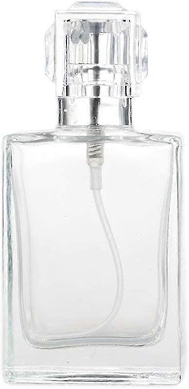 Perfume Nebulizer Refillable Glass Empty Nebulizer Clear Bottle with Cap Travel 30ml