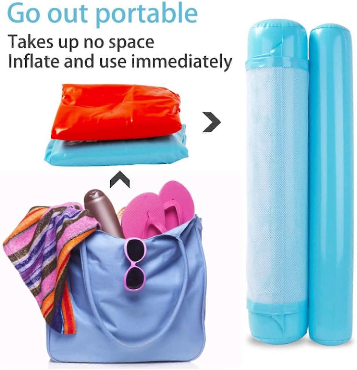 Inflatable Pool Hammock,Floating Inflatable Mattress,Foldable Water ...