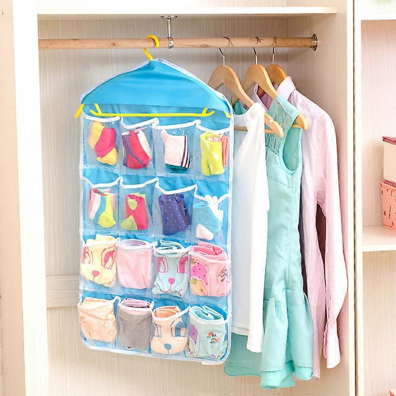 Closet Hanging Organizer with Mesh Pockets