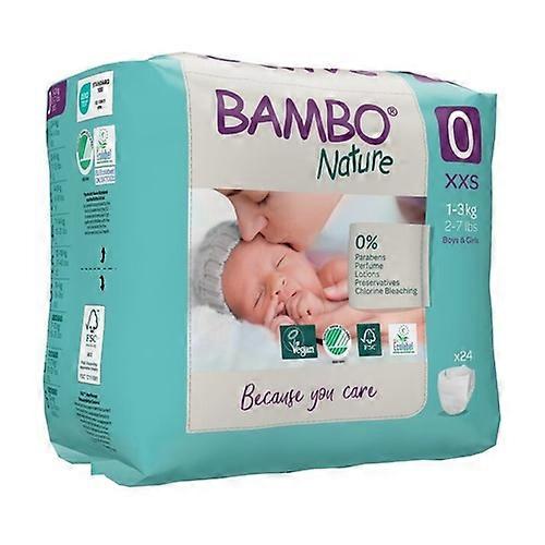T0 diapers (1-3kg) 24 units