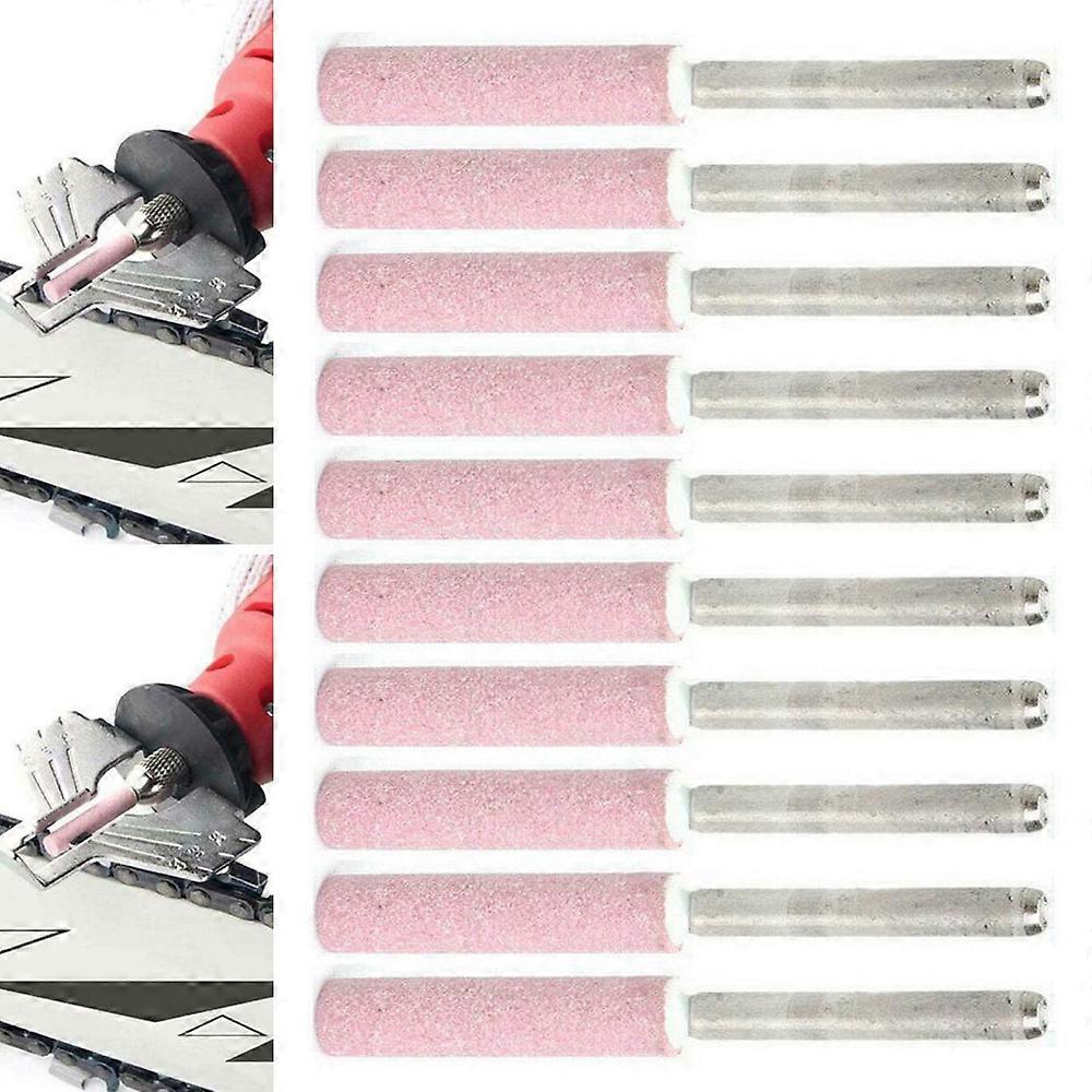 1/10pcs Chainsaw Sharpener Grinding Stone File Chain-Saw Chain Grinding Head