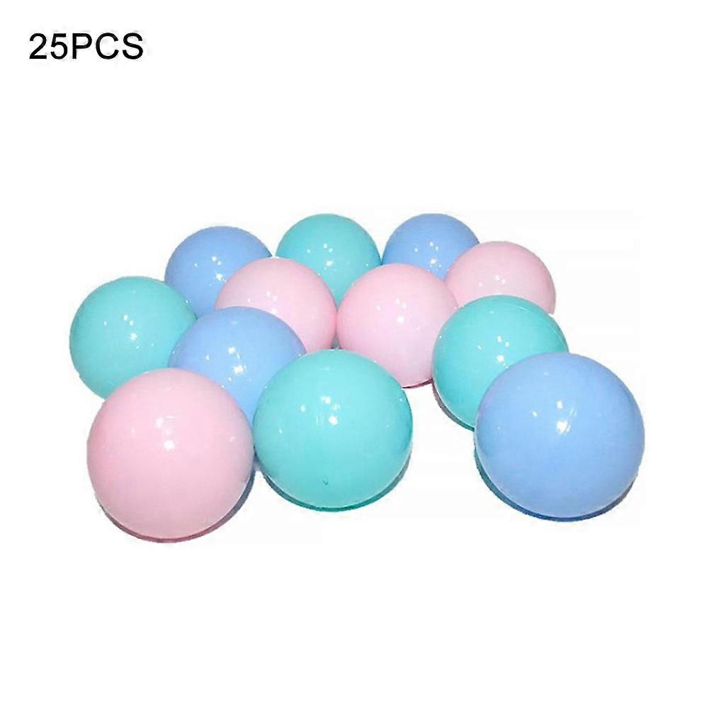25Pcs/Set 5.5cm Soft Colorful Ocean Ball Crush Proof Baby Kids Swim Pit Toy KAESI