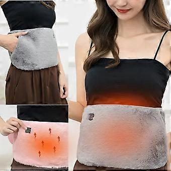 Elektrische verwarmingsriem USB Handwarmer Warm Kompres Therapie Abdominale taille Massageriem Menstruatieverlichting Pijn Baarmoeder Verwarmend Kussen