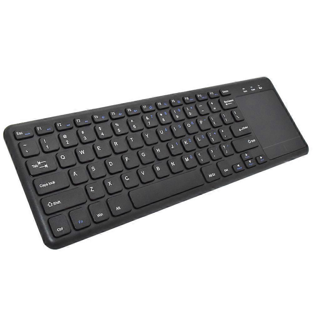 Keyboard with Touchpad, 2.4 GHz Connection Via , Programmable