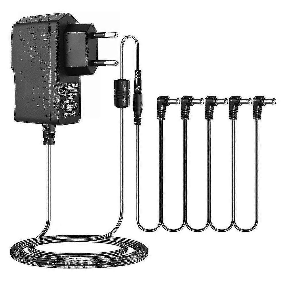 Guitar Pedal Power Adapter Daisy Chain Cable Accessory,eu Plug