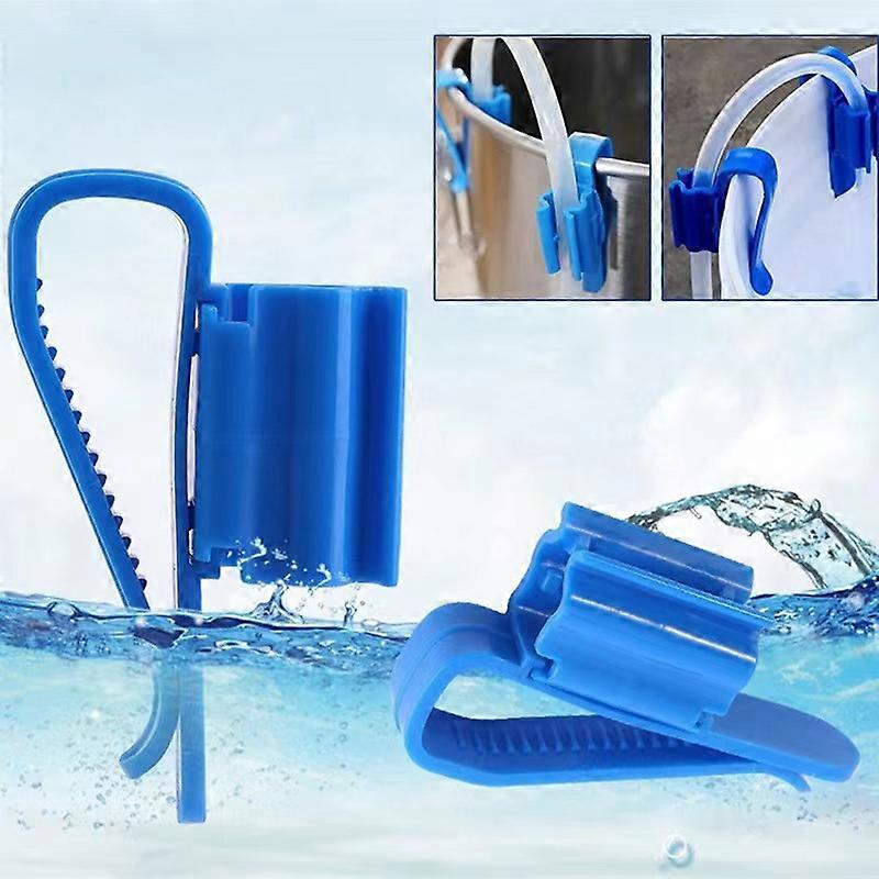 Set of 2 Water Hose Clips, Multi-Functional Plastic and Adjustable