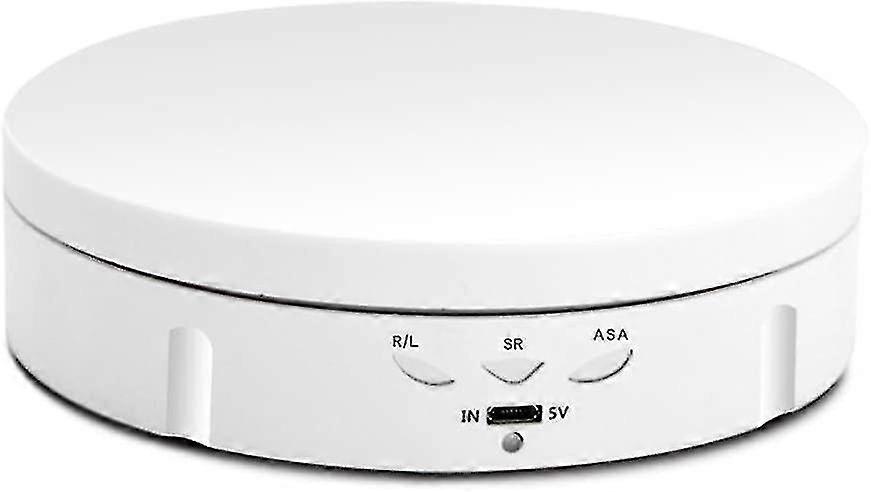 Présentoir rotatif motorisé, support d'affichage rotatif à 360 degrés, 3 vitesses, 3 angles d'affichage